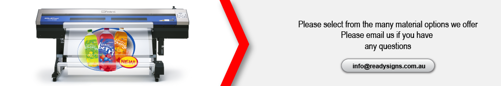 Please select a template from below, you can fully customise them using our online SignTool to suit your needs